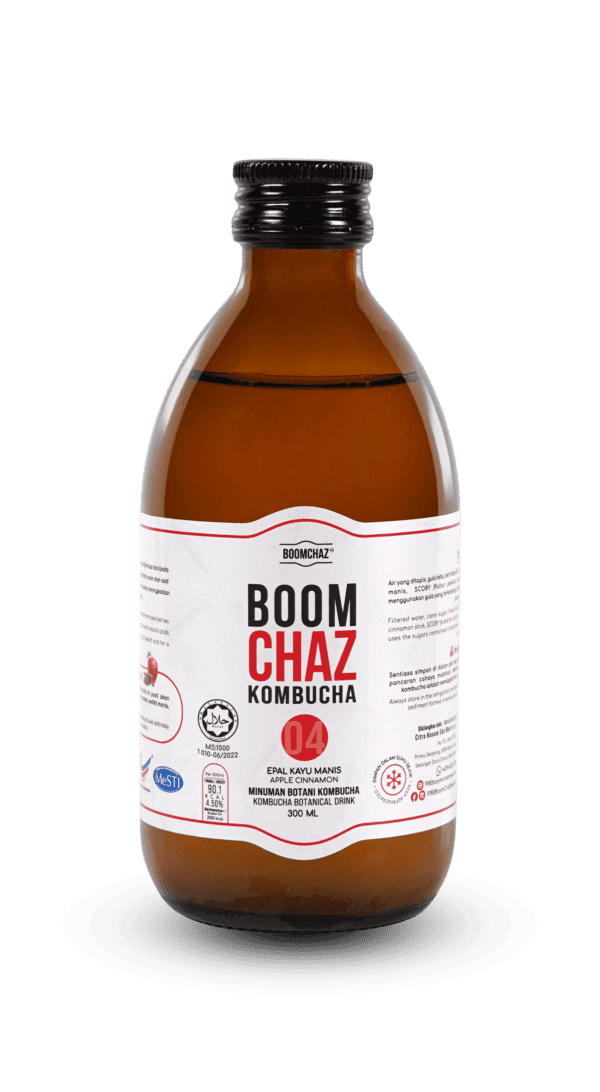 Boomchaz Kombucha - Apple Cinnamon