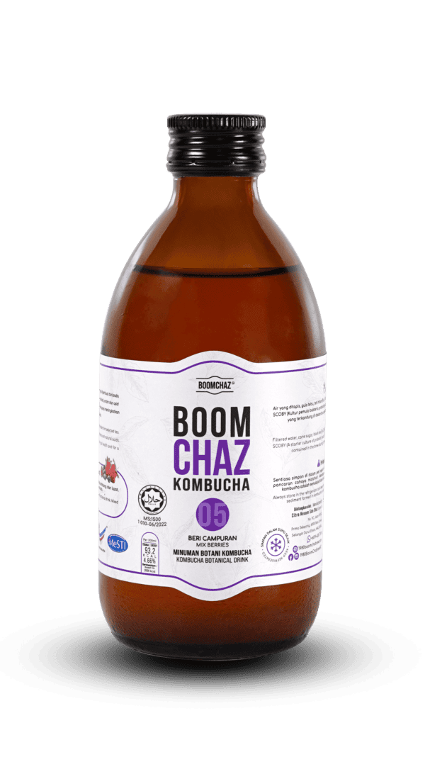 Boomchaz Kombucha - Mixed Berries